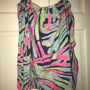 Off the shoulder lily Pulitzer top